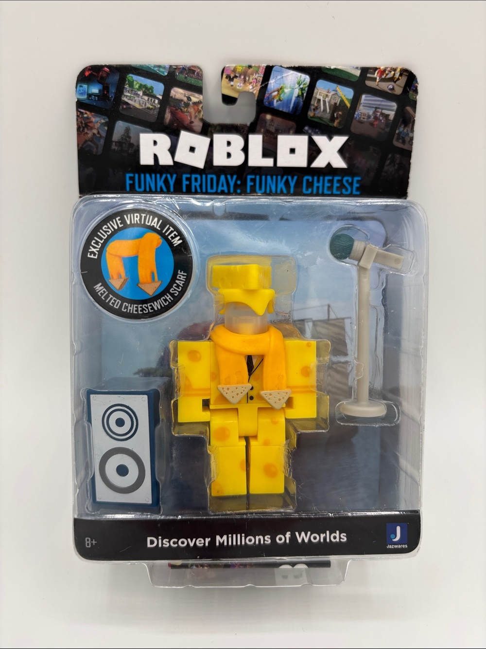 Roblox Funky Friday: Funky Cheese Figure - Yellow Cheese Outfit